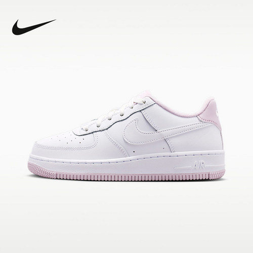NIKE耐克男大童女鞋Air Force 1空军一号运动鞋休闲鞋CD6915-100