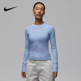 IO9717 NIKE耐克女子Jordan2026春季 T恤 运动休闲圆领长袖 422 新款