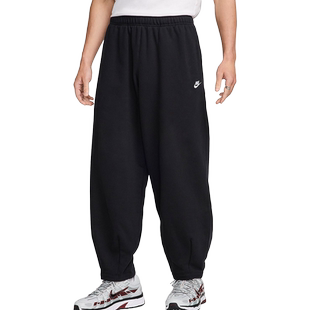 Nike耐克运动裤男OVERSIZE法式毛圈宽松长裤卫裤休闲裤HJ1823-010