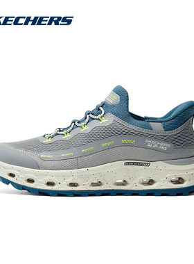 SKECHERS斯凯奇2025秋季女运动鞋网面透气缓震休闲鞋 180056-GYBL