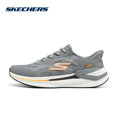 Skechers斯凯奇男士闪穿时尚缓震轻便透气运动休闲跑步鞋 221141