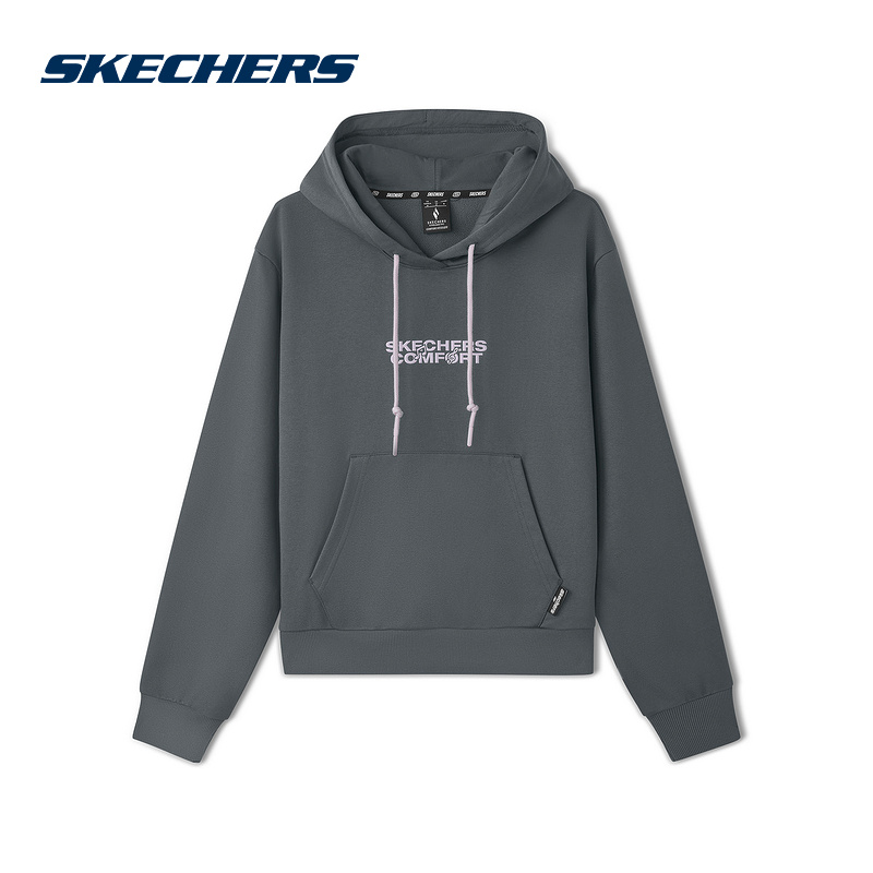 SKECHERS2025秋女卫衣 L325W013-013P