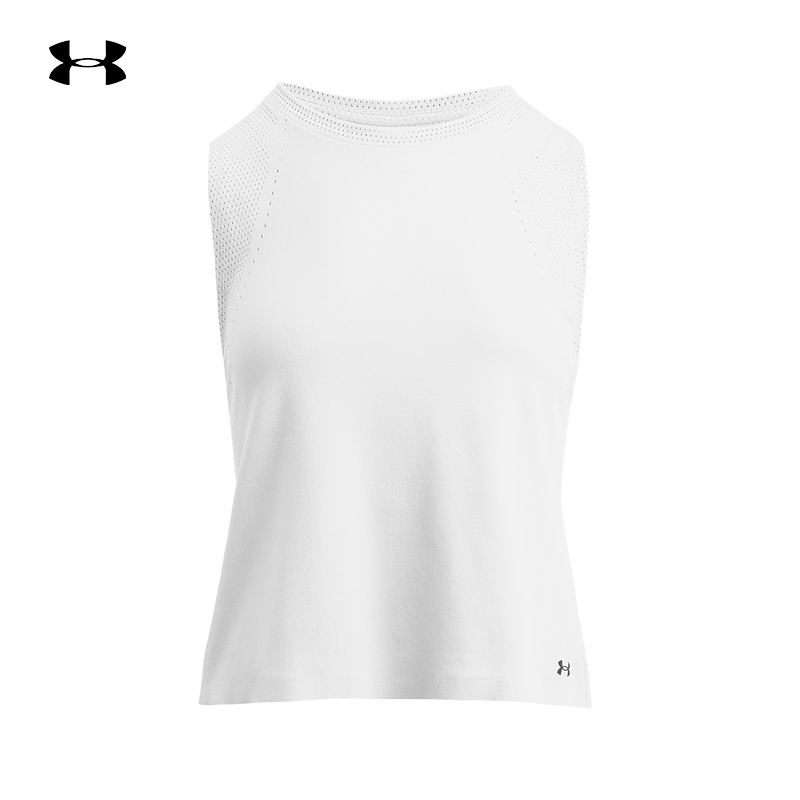 UA安德玛秋冬Halo Vent女子宽松训练运动背心无袖上衣6009069-023