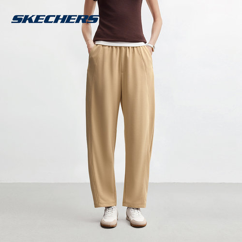 SKECHERS(斯凯奇)2026夏女针织长裤 L226W069-03LF
