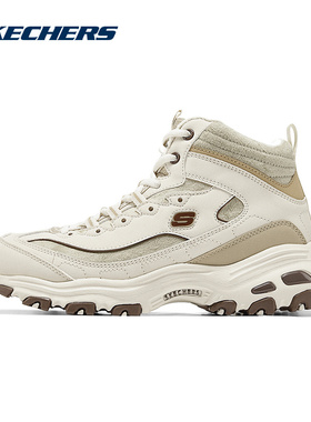 skechers斯凯奇女鞋秋冬加绒保暖老爹棉靴运动熊猫鞋 169075-NTBR