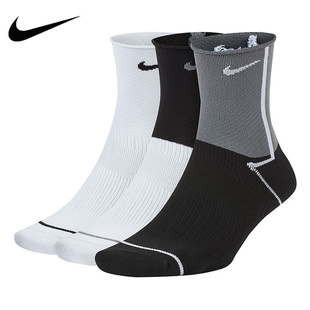 运动休闲训练中筒袜潮CK6021 三双装 904 新款 Nike耐克女袜秋季