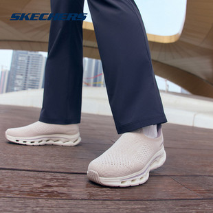 Skechers斯凯奇26夏季女鞋一脚蹬透气健步鞋轻便舒适运动鞋125146
