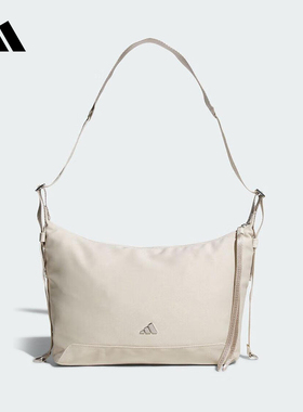 adidas阿迪达斯冬季新款女运动休闲健身双拉链设计斜挎包 KT0849