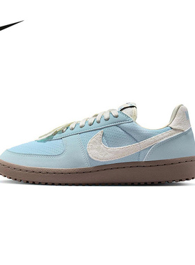 耐克FIELD GENERAL 女子白蓝色蕾丝绣花甜美板鞋运动鞋IH7350-402