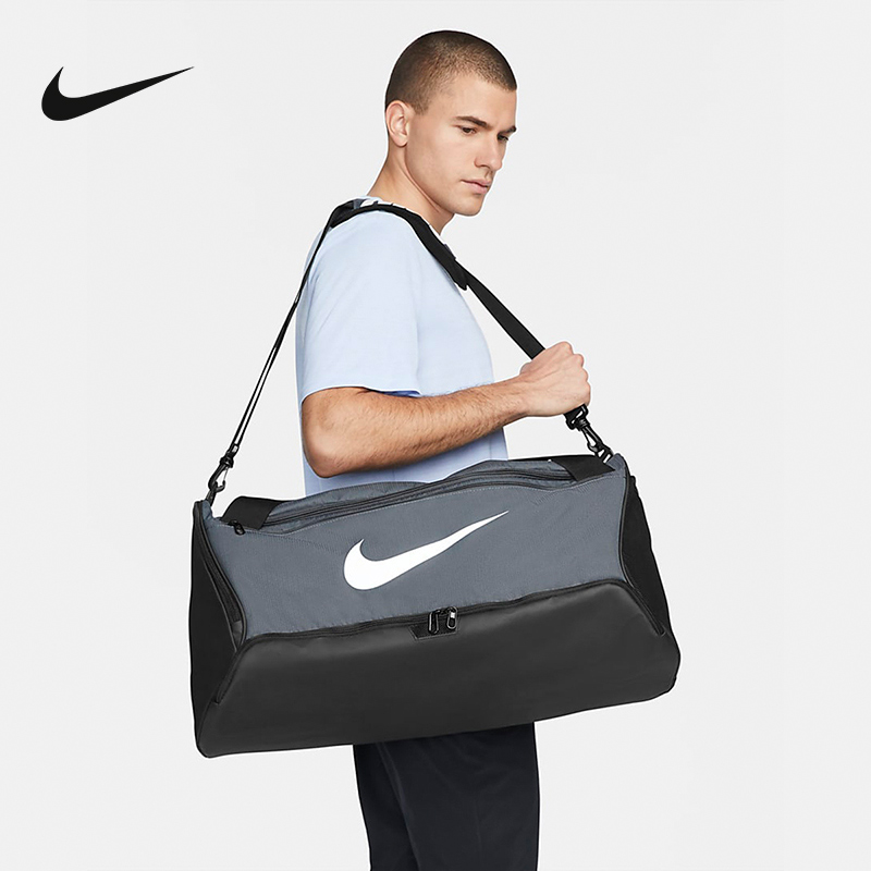 Nike耐克春季新款BRASILIA 9.5运动健身训练行李包队包DH7710-068