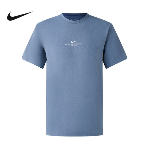 Nike耐克男子夏新款健身训练透气速干印花短袖运动T恤IH8662-499