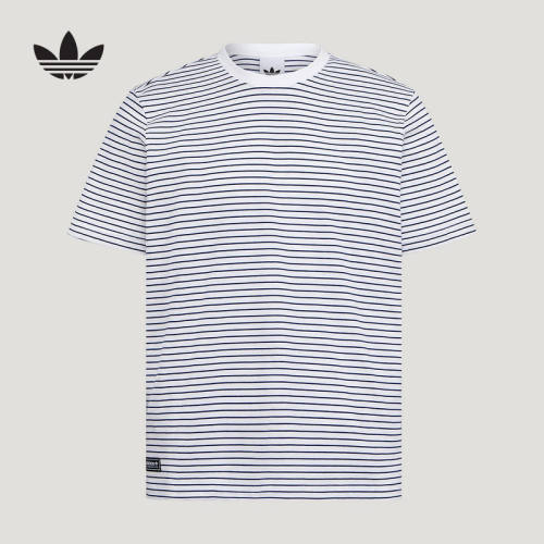 adidas阿迪达斯T-SHIRT 男子新款时尚休闲纯棉运动短袖T恤KY7975