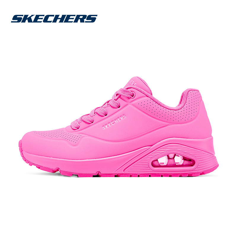 Skechers斯凯奇2024冬女蝴蝶鞋UNO运动鞋女鞋缓震跑鞋