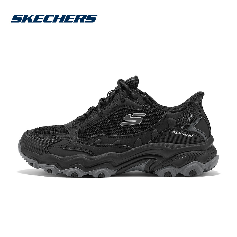 Skechers斯凯奇秋云野闪穿户外登山鞋徒步舒适运动鞋 180370/BBK