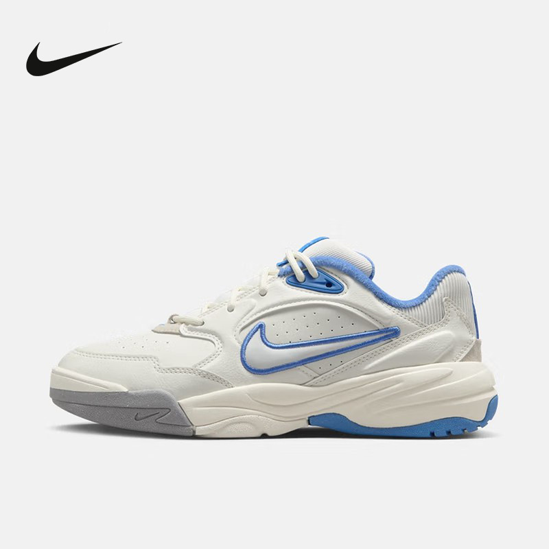 NIKE耐克女鞋2025春新款A.C.E.运动鞋米白蓝复古老爹鞋FV2485-105