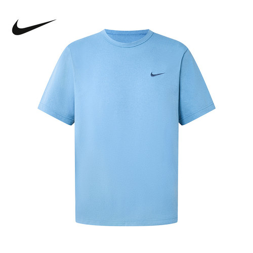 NIKE耐克男T恤26春新款背标大勾印花透气圆领短袖上衣IF2198-486