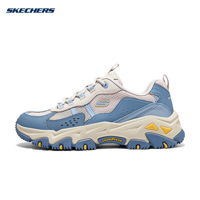 Skechers斯凯奇夏季女子百搭时尚舒适透气运动休闲鞋180210/BLMT