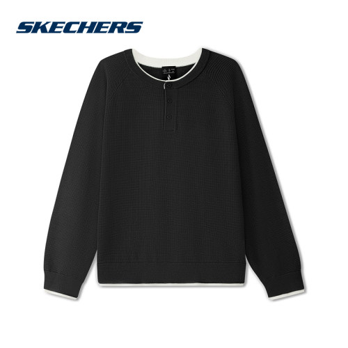 SKECHERS(斯凯奇)2026冬男长袖衫 L426M144-0018