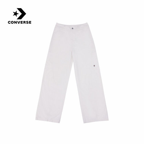 Converse匡威女裤2026年春季新款刺绣logo休闲梭织长裤WCJ431-W2Y