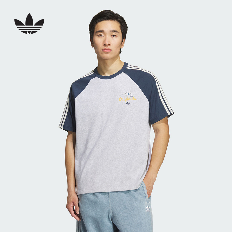 adidas阿迪达斯新款迪士尼101斑点狗联名款男运动短袖T恤 KG6685