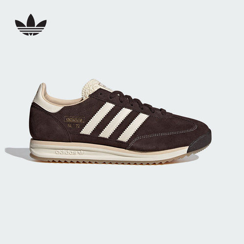 adidas阿迪达斯三叶草男女鞋SL 72低帮复古T头鞋运动休闲鞋KK3642