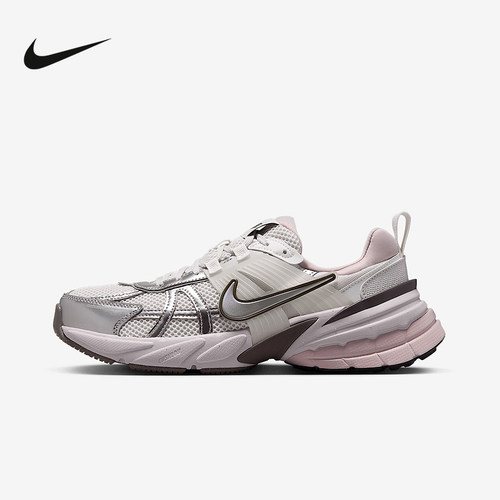 nike耐克女鞋2025秋新款V2K RUN复古老爹鞋网面跑步鞋FD0736-010