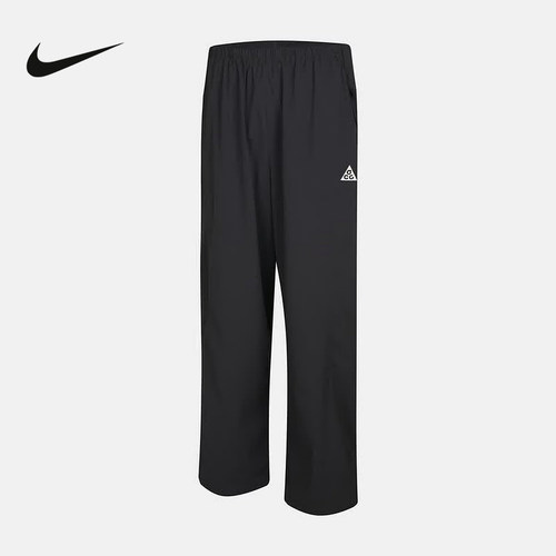 NIKE耐克新款男子ACG黑色运动休闲户外直筒梭织长裤 IR7308-060