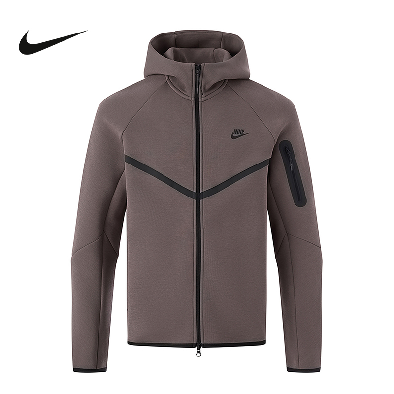 NIKE耐克外套男装2025秋季新款连帽针织运动服休闲夹克HV0950-289