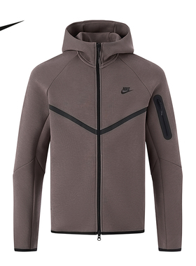 NIKE耐克外套男装2025秋季新款连帽针织运动服休闲夹克HV0950-289