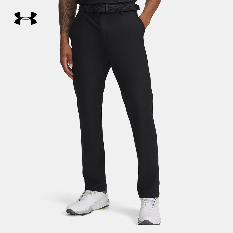安德玛UA春夏款男子Drive高尔夫运动休闲直筒梭织长裤1389