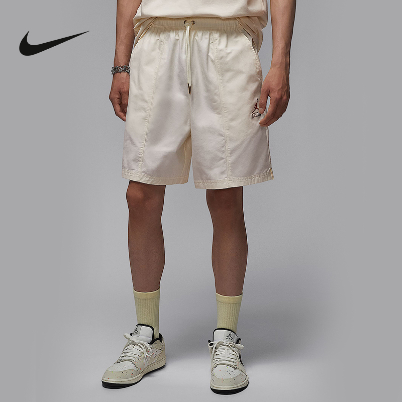Nike耐克短裤男夏新款JORDAN运动裤宽松透气梭织五分裤II0485-047