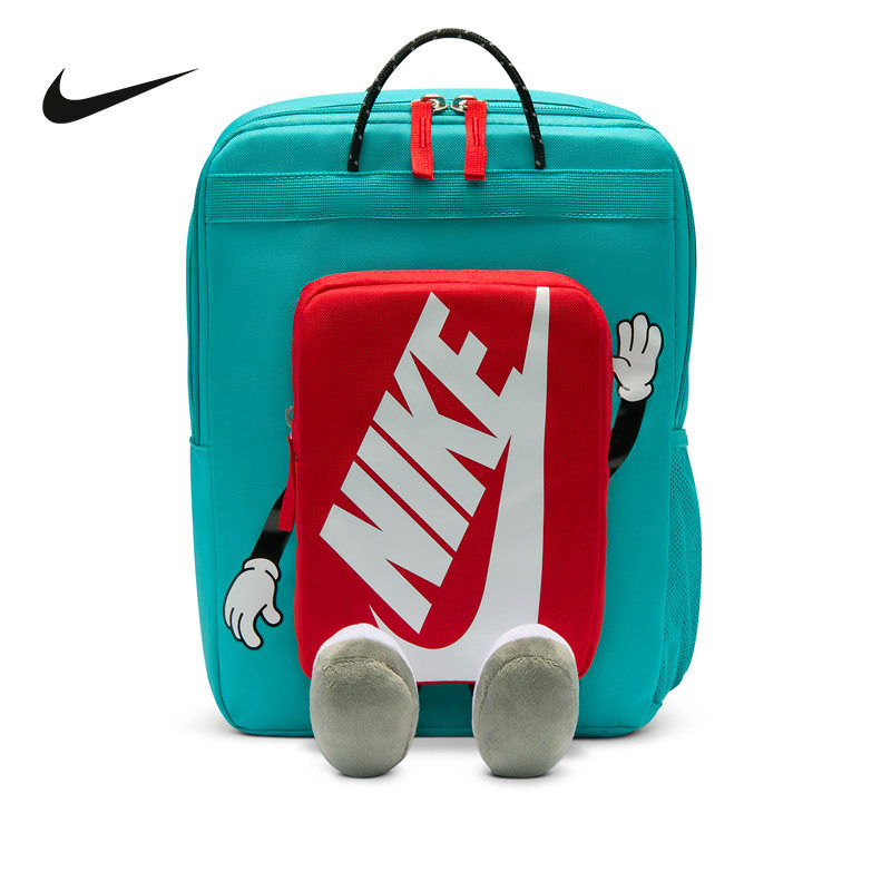 Nike耐克男女包2026新款卡通玩偶运动包儿童双肩包书包HM9