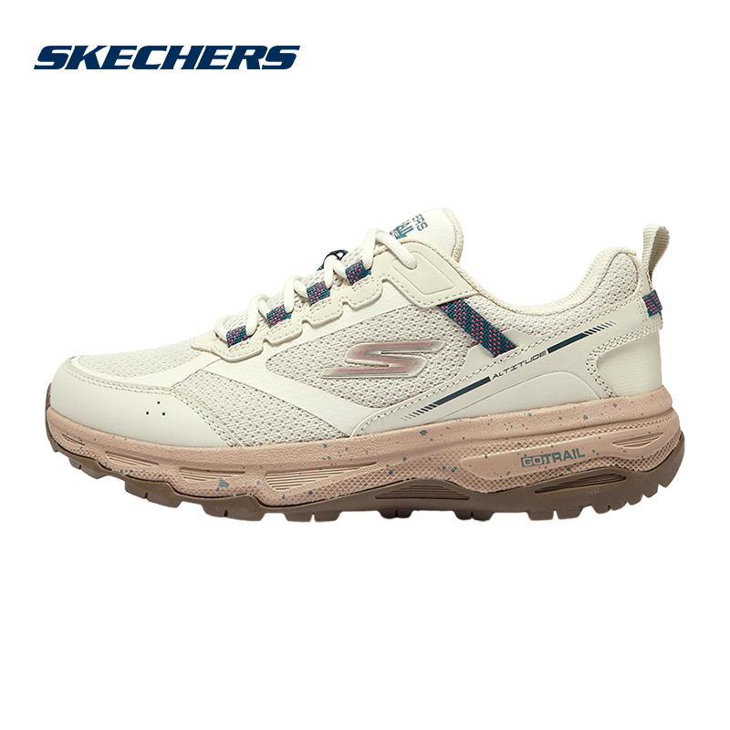 SKECHERS斯凯奇GO RUN TRAIL ALTITUDE女士跑步鞋128221C/NAT