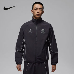 耐克男夹克2026春新款Jordan印花百搭时尚休闲梭织外套IF3798-018