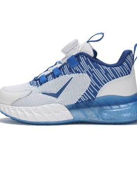 PONY男女童秋新款经典跑步鞋黑灰色休闲运动鞋241K1RN07BL