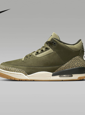 nike耐克JORDAN男鞋AJ3复刻爆裂纹复古运动休闲篮球鞋 DN3707-202