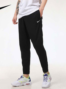 NIKE耐克长裤男裤2022新款篮球运动裤小脚裤休闲裤CV1991-010