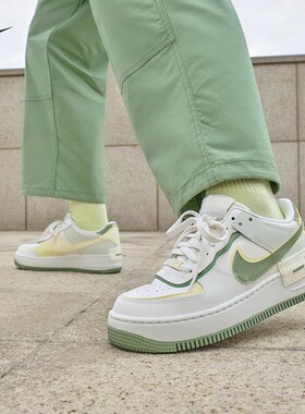 胜道耐克男女鞋Air Force 1 SHADOW 空军一号解构双钩板鞋FN6335