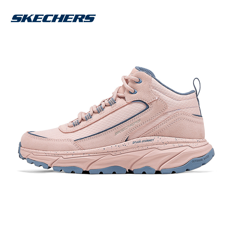 SKECHERS斯凯奇女鞋冬新款轻便缓震舒适高帮户外运动鞋180169/ROS
