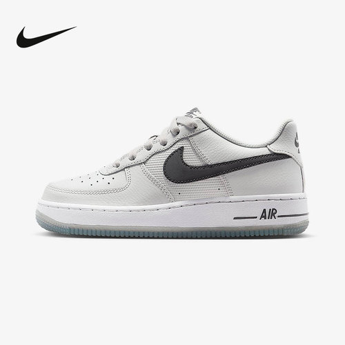 NIKE耐克男女大童板鞋 AF1空军一号儿童低帮运动休闲鞋IM6027-025