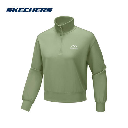 SKECHERS(斯凯奇)2025秋女长袖衫 P325W010-01SZ
