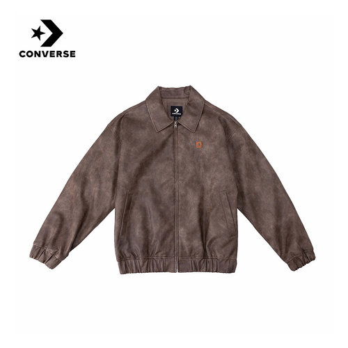 Converse匡威2026春男女休闲运动外套翻领保暖棉服 UCJ413-GC5