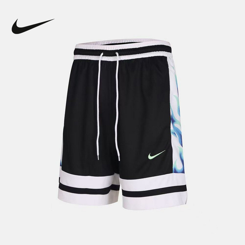 NIKE耐克男子短裤美式街头火焰印花速干透气篮球运动裤IW1204-010图片