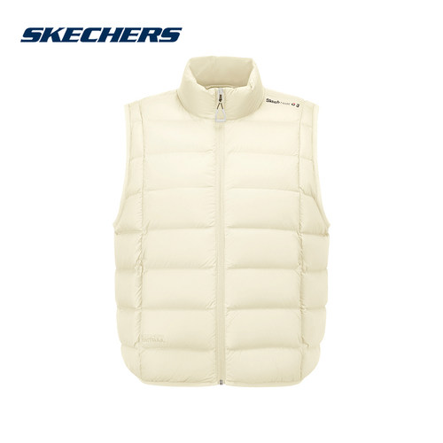 SKECHERS(斯凯奇)（新品）2026冬女羽绒背心 P426W131-01QZ