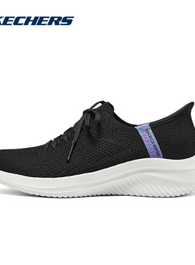 Skechers斯凯奇户外休闲鞋女鞋2025夏季透气舒适运动鞋150457/BLK