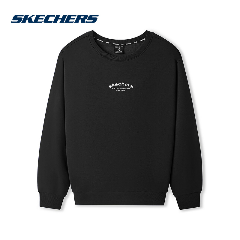 SKECHERS2025冬中性卫衣 L325U080-0018