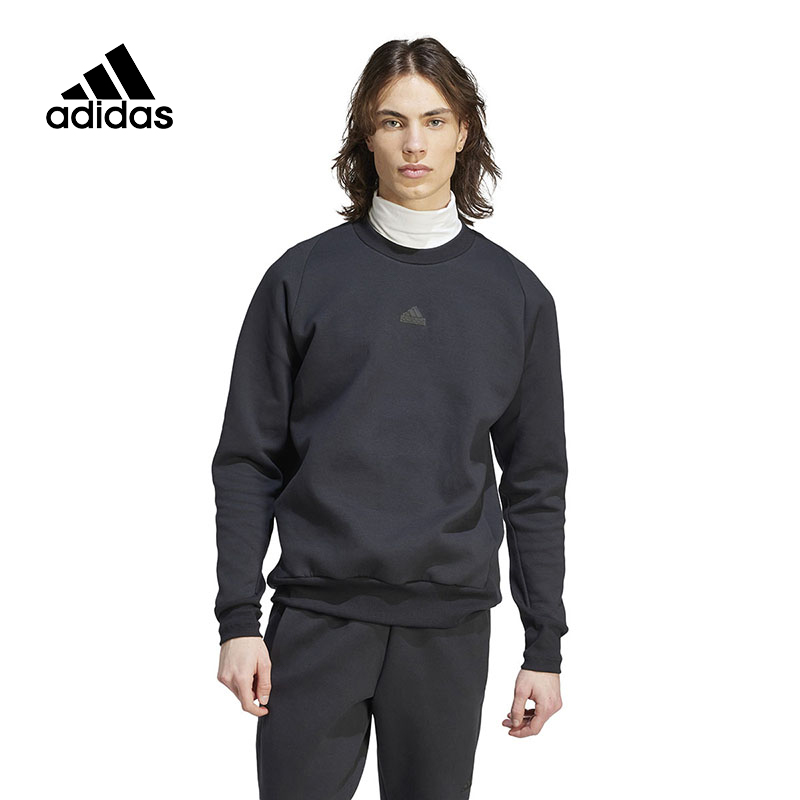 Adidas阿迪达斯2024新款男士时尚舒适运动休闲圆领卫衣舒适IN5109