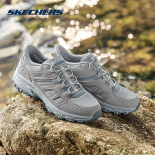 GRY 237752 Skechers斯凯奇男鞋 轻质舒适透气厚底休闲运动户外鞋