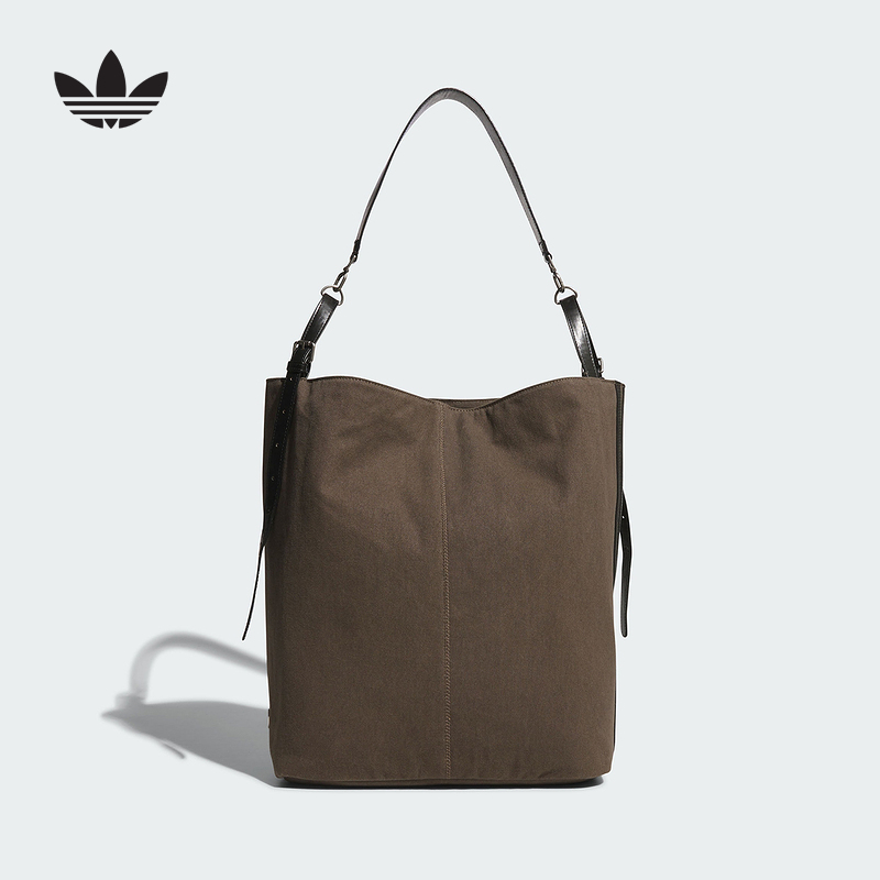 adidas阿迪达斯三叶草新款男女经典运动斜挎单肩包手提拎包KT0862