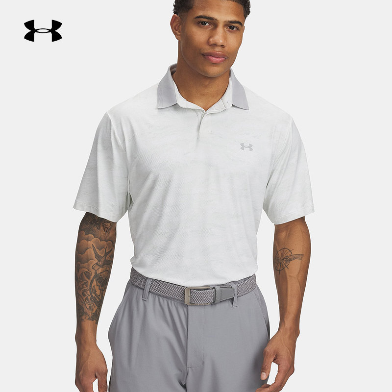 安德玛（UNDERARMOUR）2025S/S男短袖POLO 1389597-100